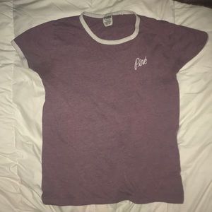 PINK purple pink tee